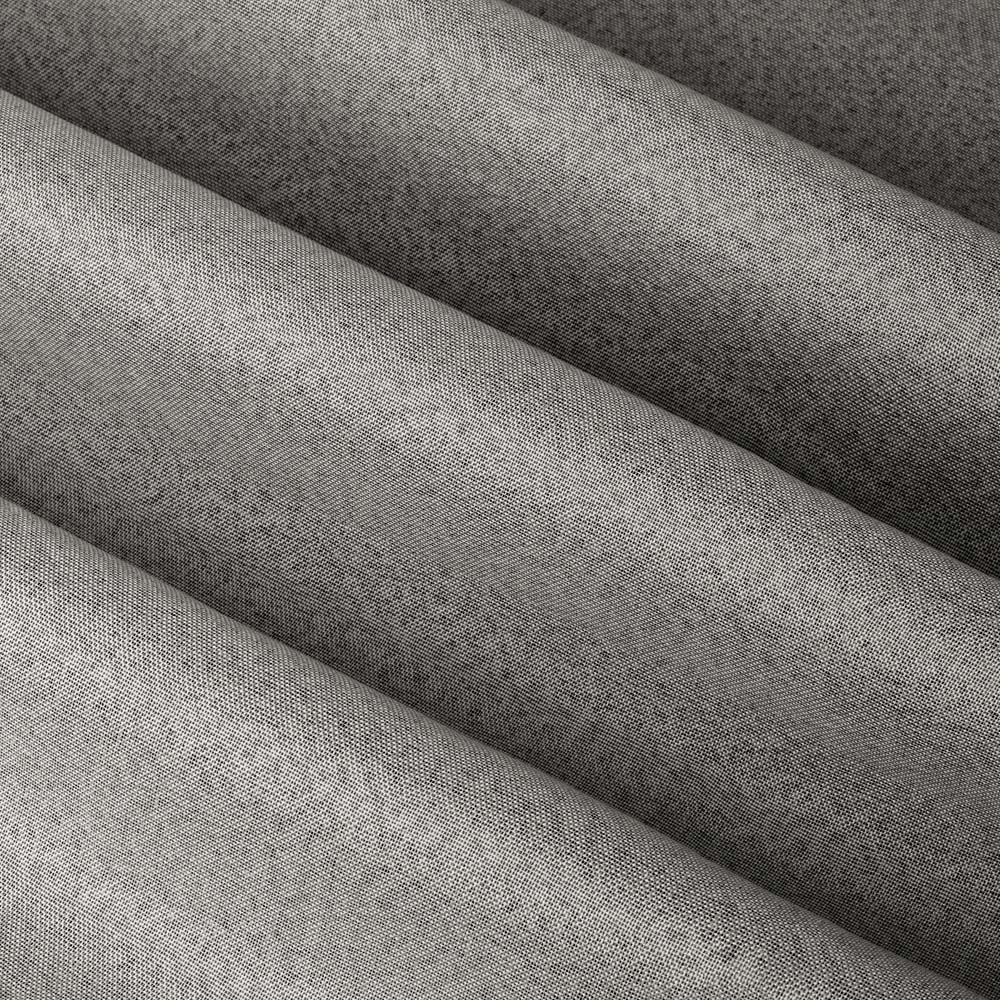 Furn The Ultimate Grey Textured Woven Blackout Eyelet Curtains 229 x 183cm Image 6