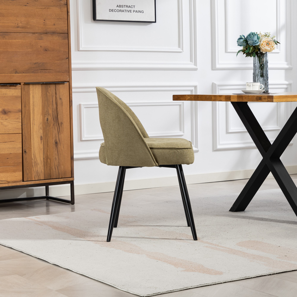 Artemis Home Ashley Set of 2 Pistachio Dining Chairs Image 5