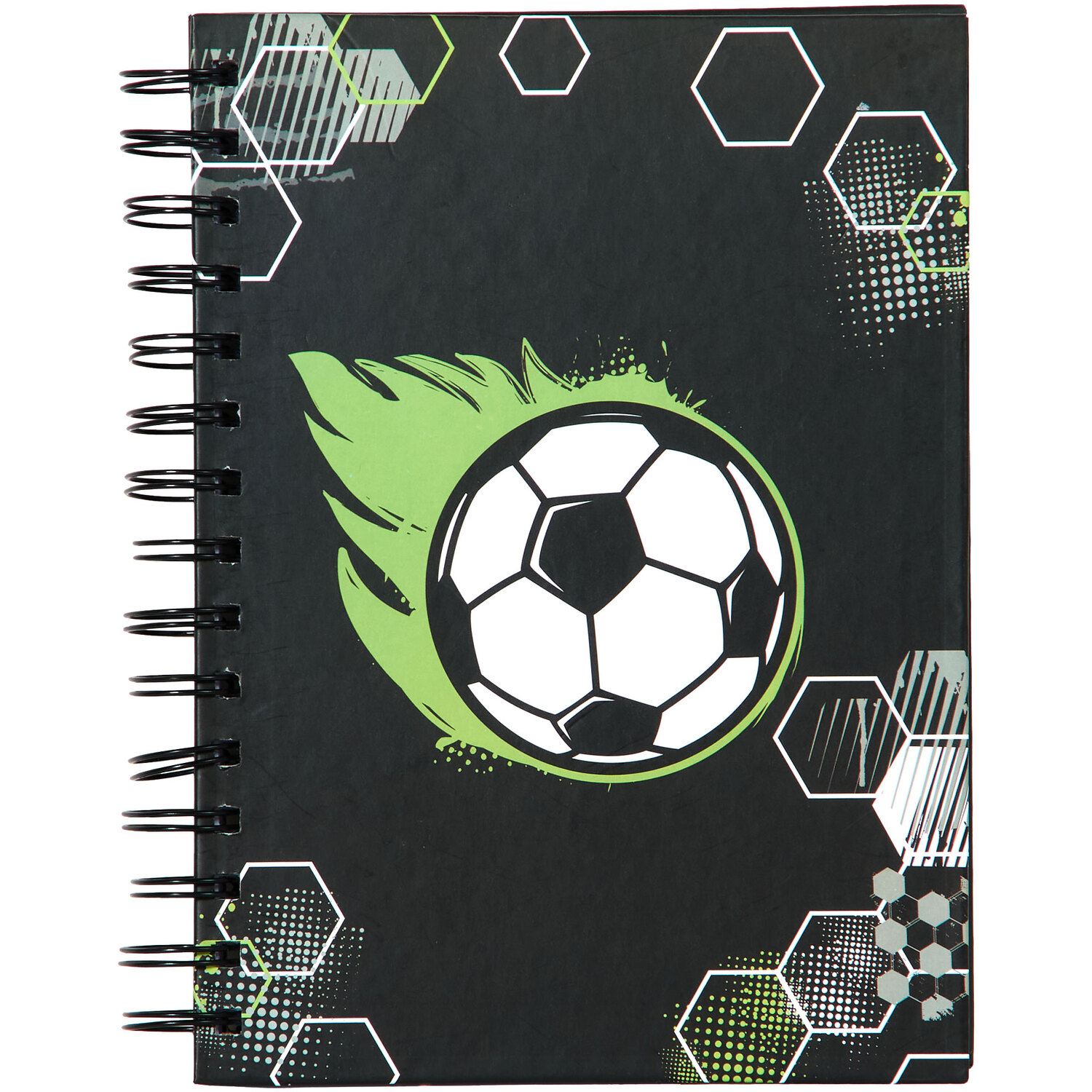 Football A5 Wiro Notebook Image 1