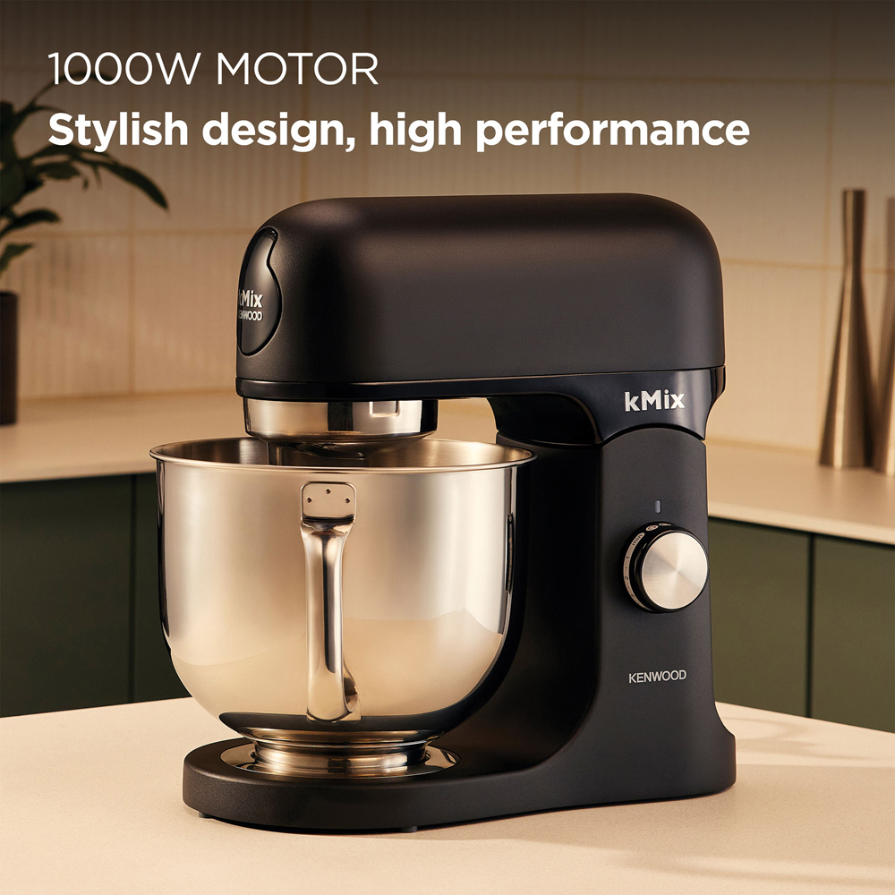 Kenwood kMix KW2751 Black 5L Stand Mixer 1000W Image 2