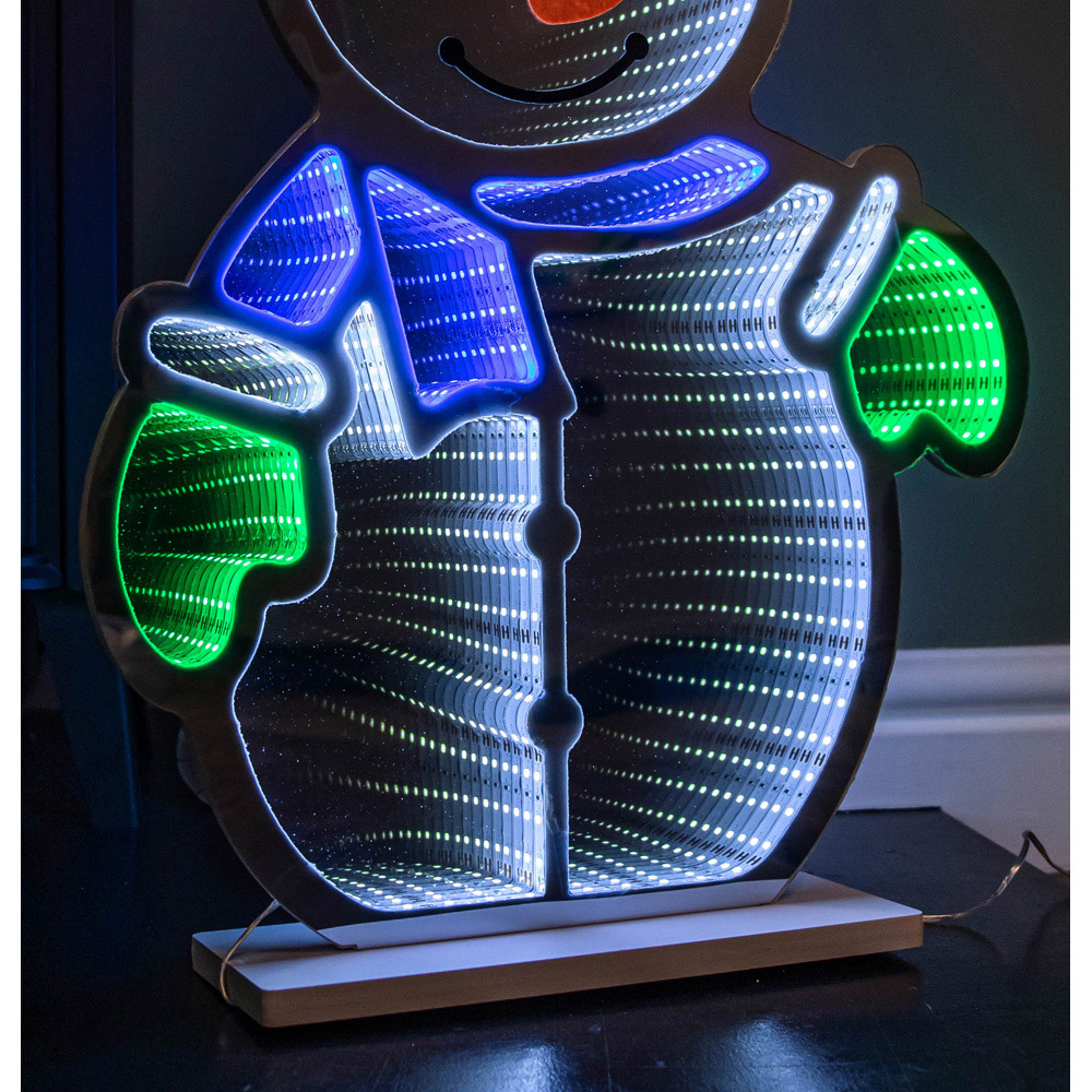 Samuel Alexander Light Up Snowman Infinity Christmas Decoration 60cm Image 6