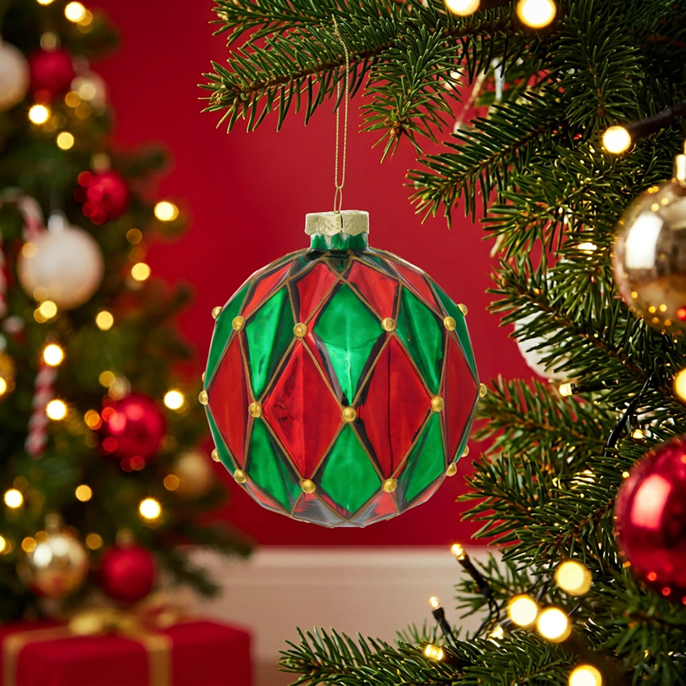 Geometric Beaded Bauble Image 2