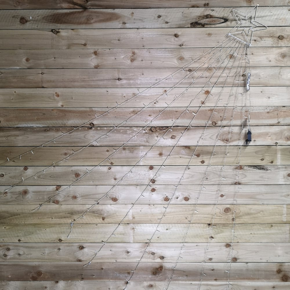 Samuel Alexander Shooting Star LED Outdoor Christmas Decoration 250cm Image 5