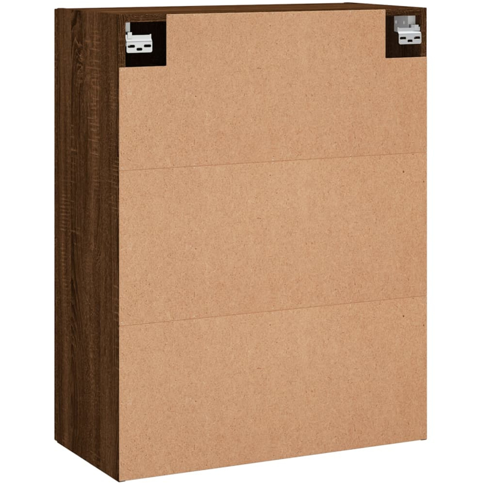 vidaXL 2 Door Brown Oak Wall Mounted Cabinet Image 9