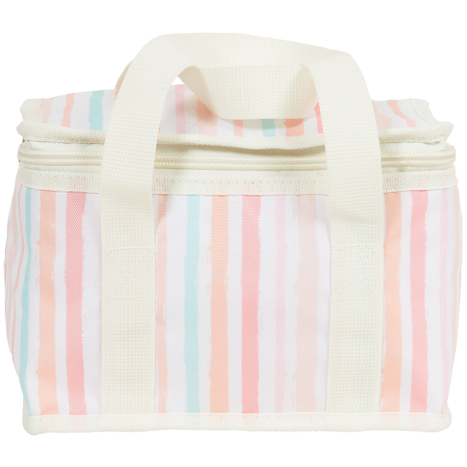 Insulated Lemons or Stripes Lunch Bag - Multicolour Image 6