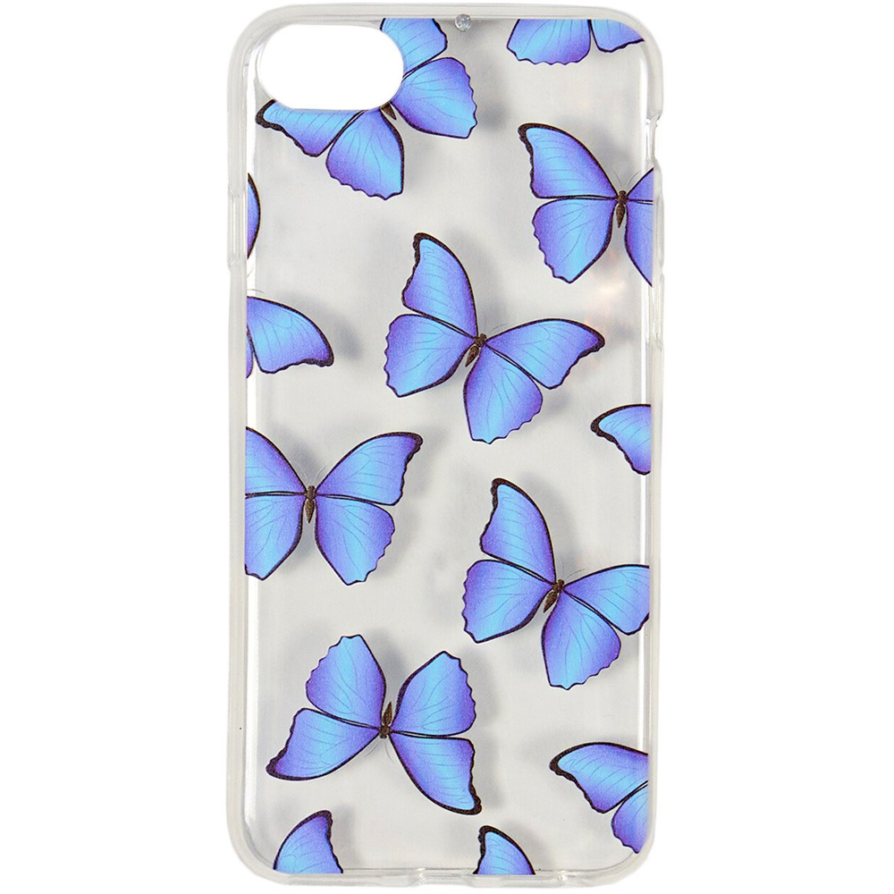 Butterfly iPhone Case - Blue / 6/7/8 Image