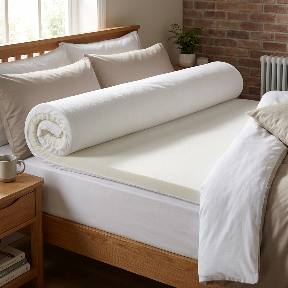 Divante King Size Deep Memory Foam Mattress Topper Image 5