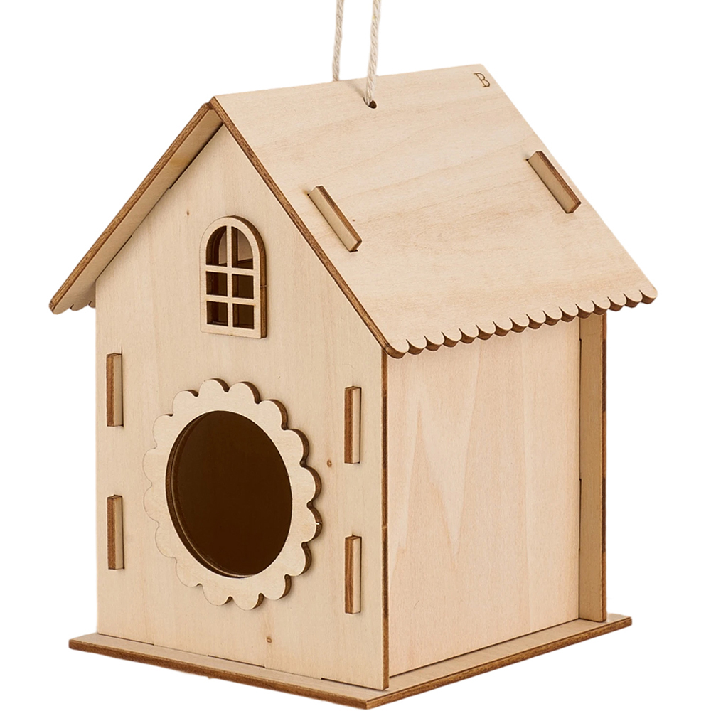 H&O Direct Kids DIY Wooden Birdhouse Art and Craft Kit 2 Pack Image 2