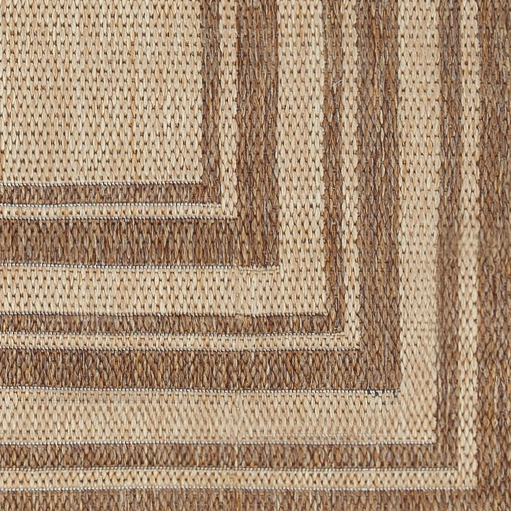 Yard Camber Cream Jute Effect Indoor and Outdoor Rug 120 x 170cm Image 2