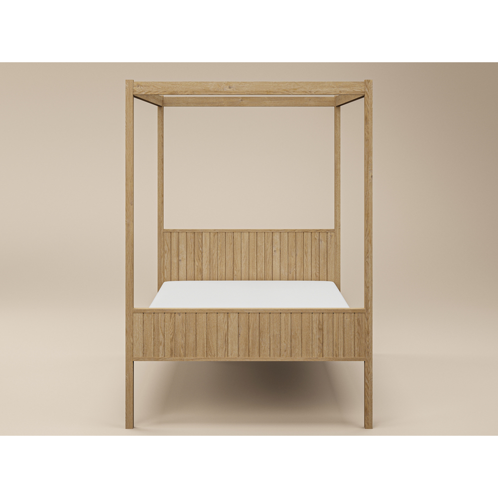 Flair Maddy Double Natural 4 Poster Bed Image 3