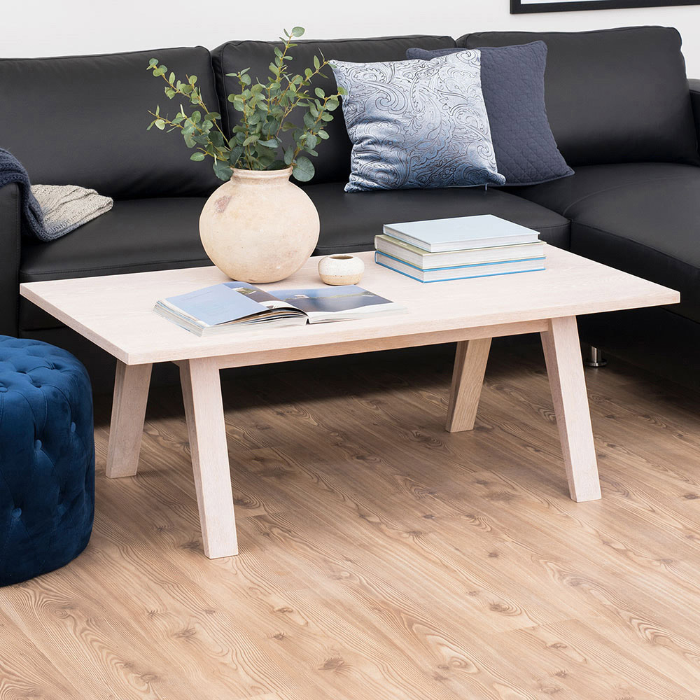 Florence A Line White Oak Coffee Table Image 1