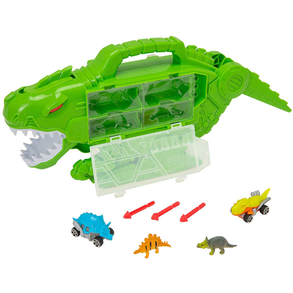 Teamsterz Beast Machines Dino Destroyer with 4 Pieces - Green Image 5