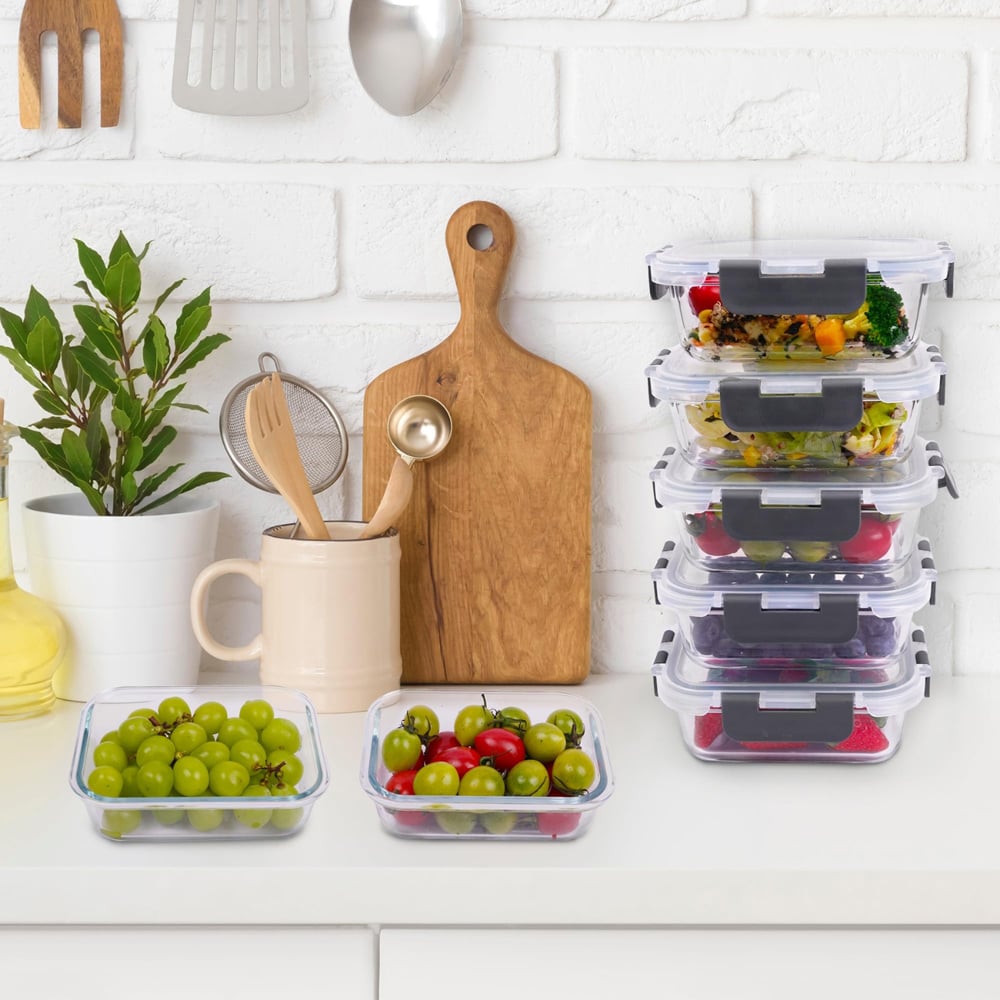 Alivio Food Storage Container with Lid 10 Pack Image 4