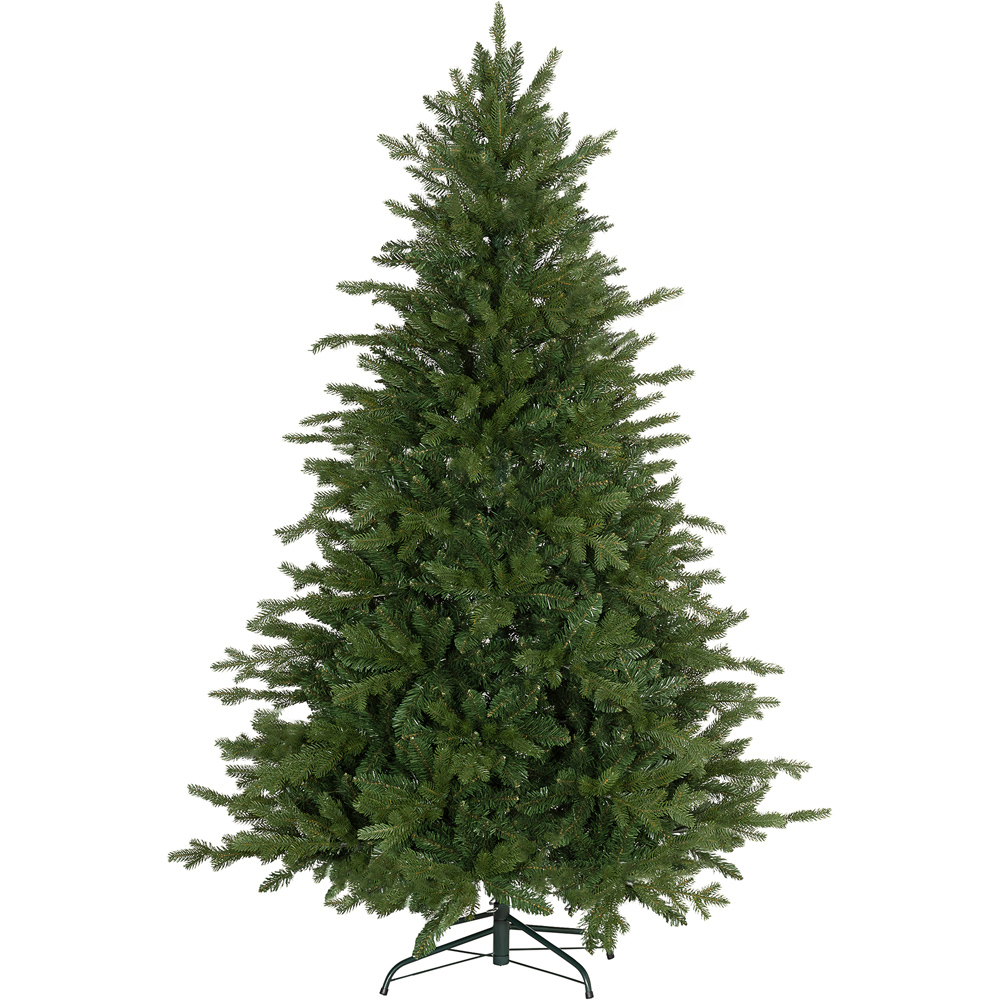Everglow Green Artificial Christmas Tree 6ft Image 1