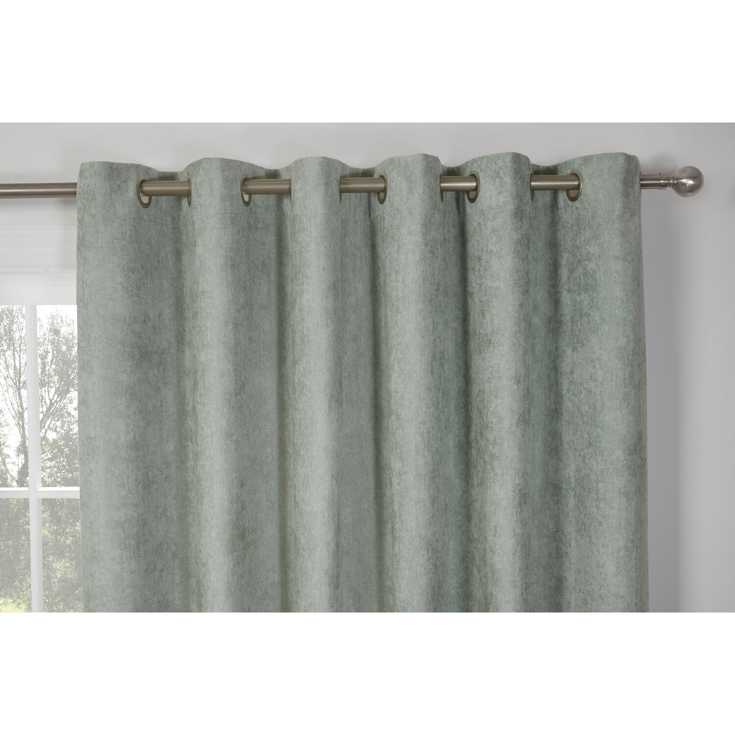 Divante Alden Sage Thermal Curtains 229 x 229cm Image 3
