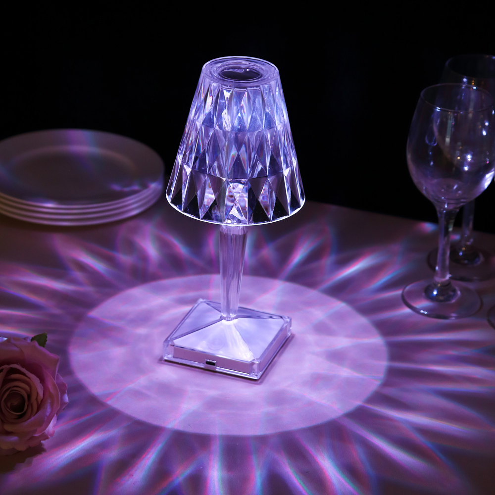 Avilo Acrylic Rechargeable Touch Lamp Image 8
