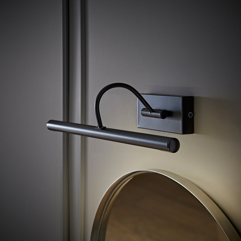ValueLights Alana Matte Black LED Wall Light Image 6