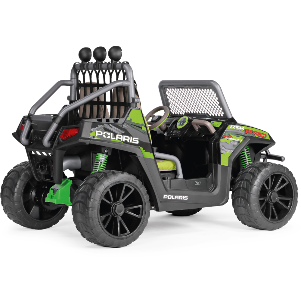 PEG Polaris RZR Pro Kids Electric Ride-On Off-Road Vehicle Green Shadow 24V Image 5
