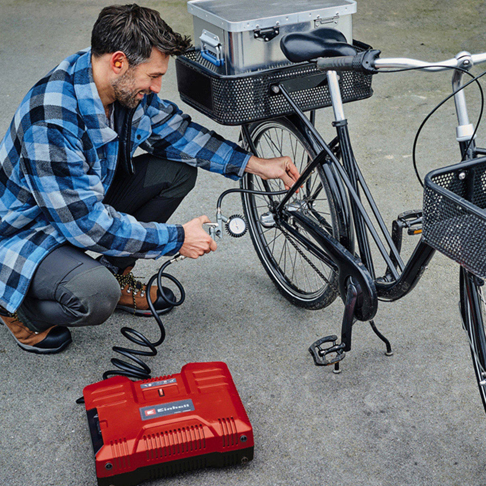 Einhell Power X-Change TE-AC 36/8 Li OF Set-Solo Cordless Portable Compressor Image 2
