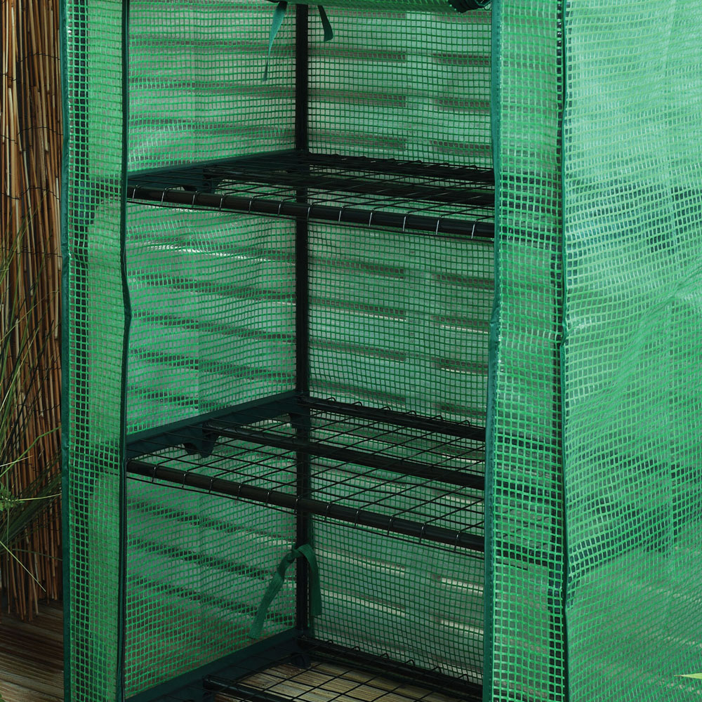 Grow House with Mesh Cover - Green / 3 Image 6