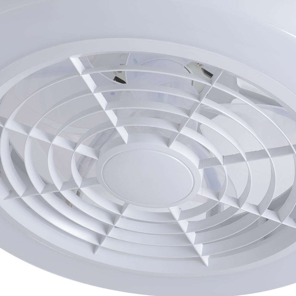 Living and Home White LED Ceiling Fan Light with Remote and App Control 49.5cm Image 5