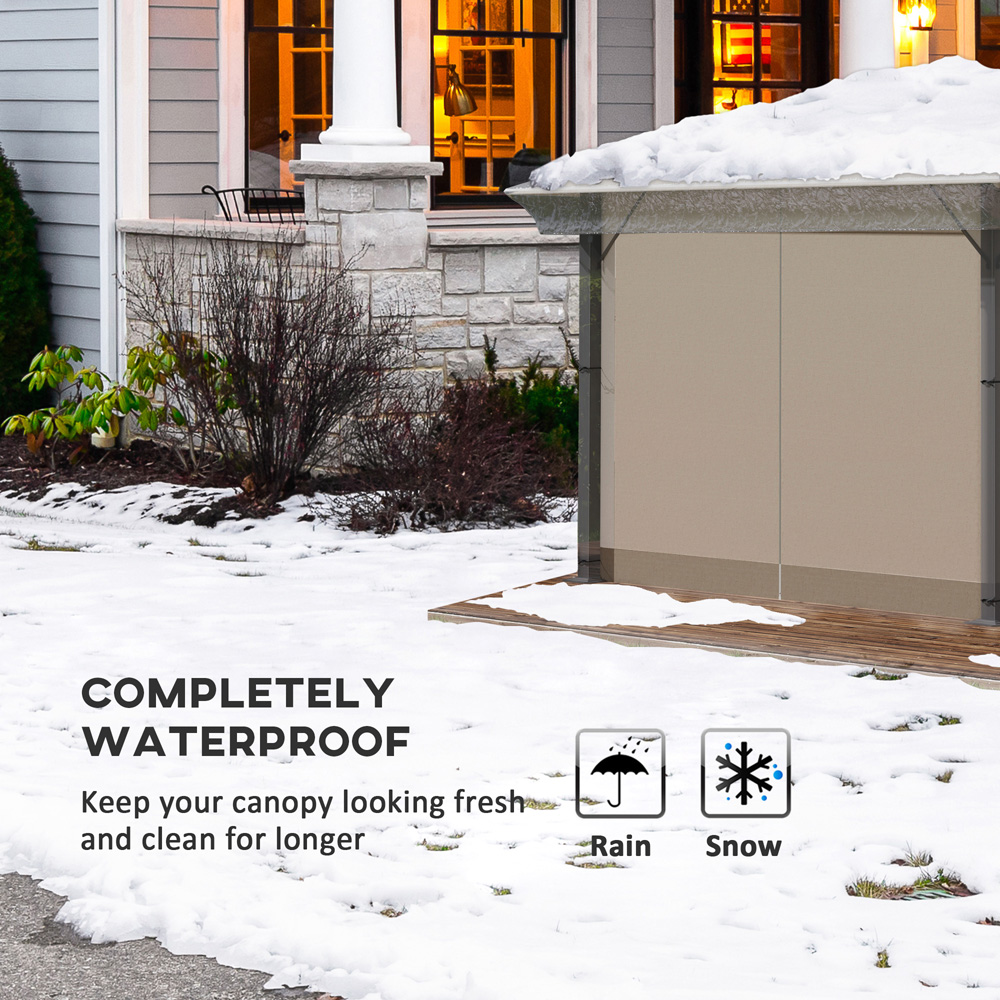 Outsunny 3 x 3m Waterproof Gazebo Cover Image 6
