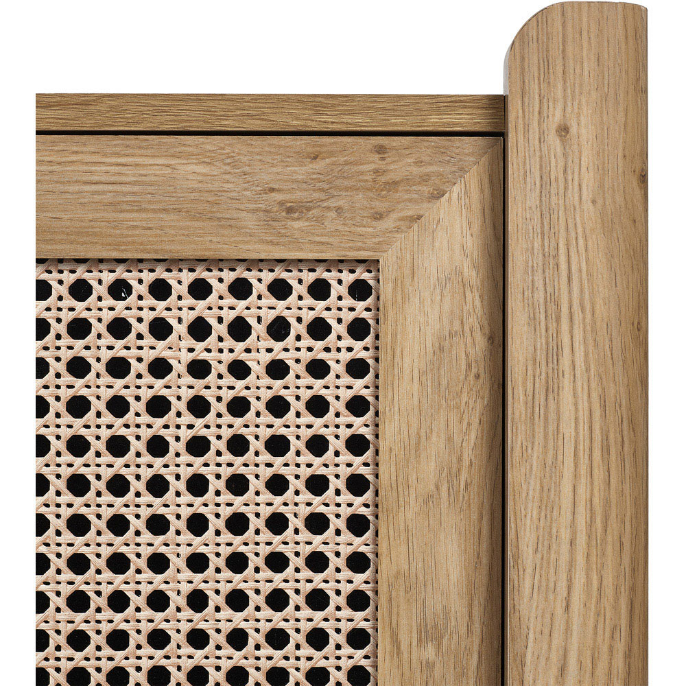 Julian Bowen Sydney 3 Door Rattan Effect Sideboard Image 8