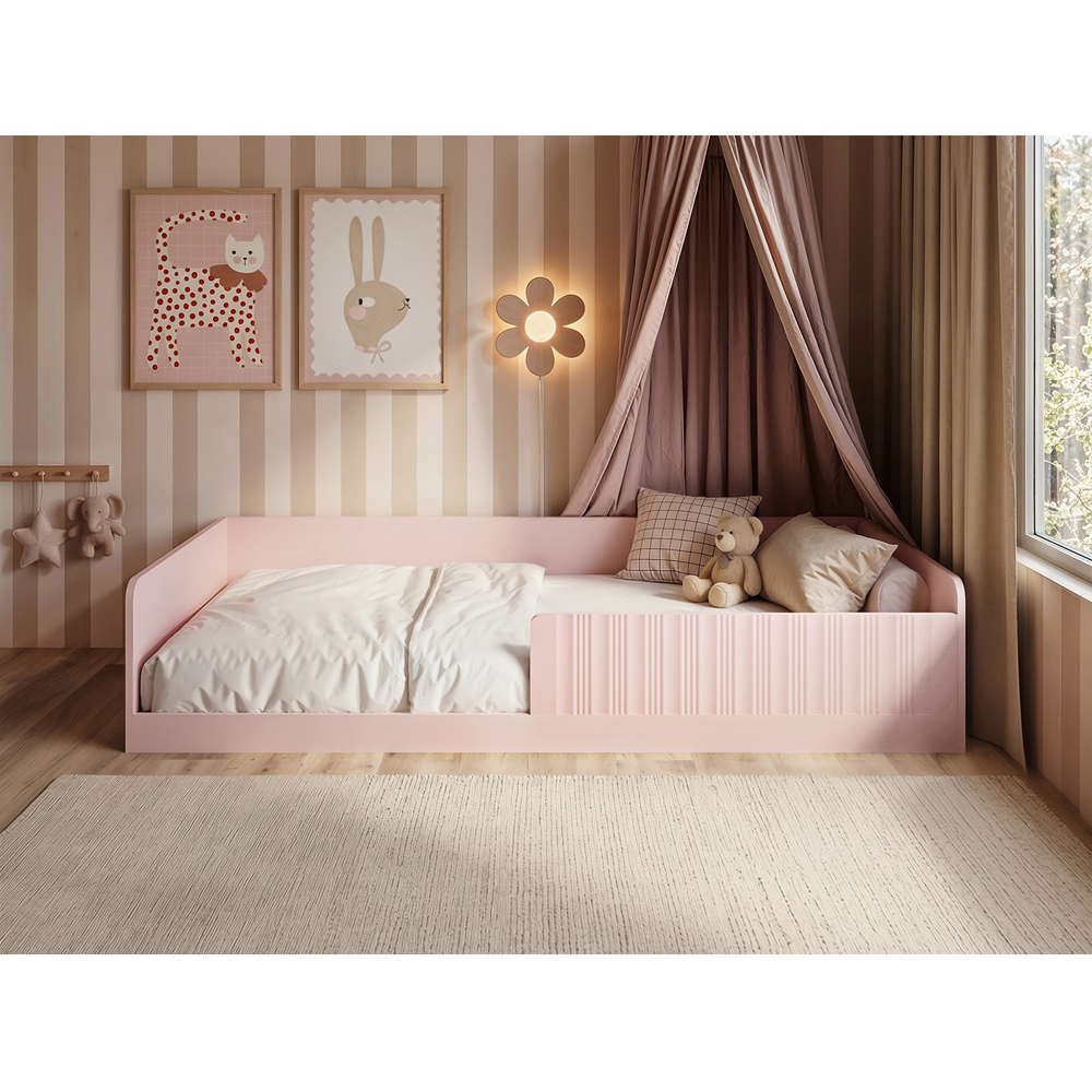 Flair Nadia Single Pink Montessori Bed Image 5