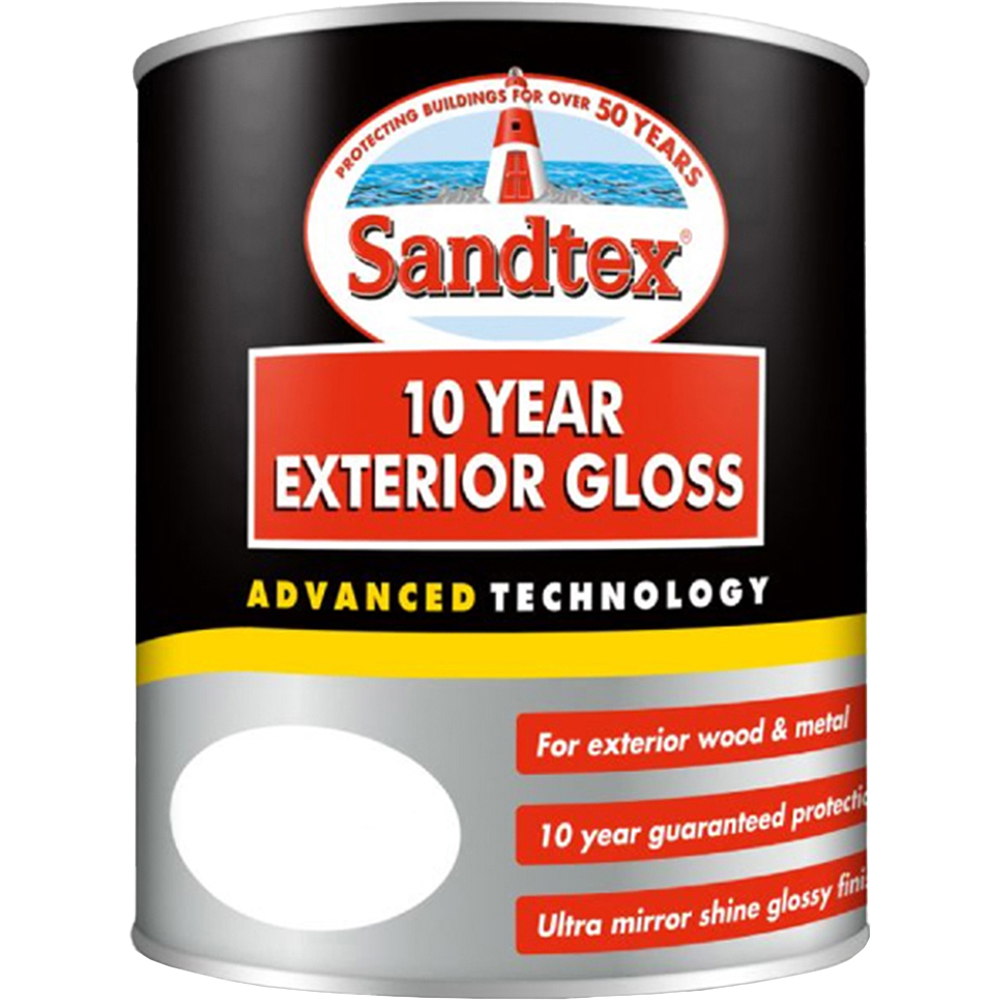 Sandtex Retail Oxford Blue Gloss Exterior Paint 750ml Image 2