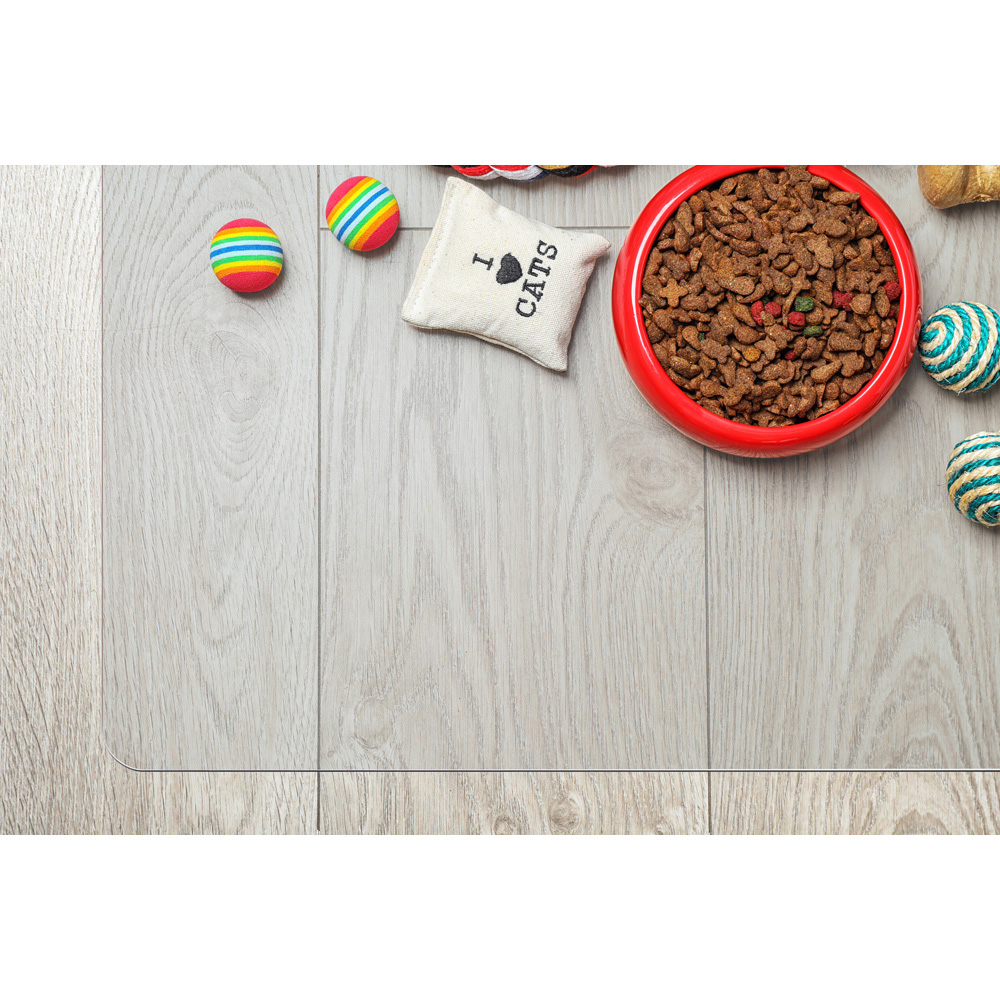 Floortex Evolutionmat Rectangular Anti-Slip Chair Mat for Hard Floors and Very Low Pile Carpets 90 x 120cm Image 5