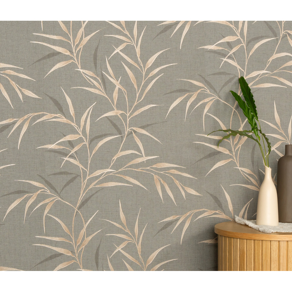 Erismann Yamato Brown Vinyl Wallpaper Image 6