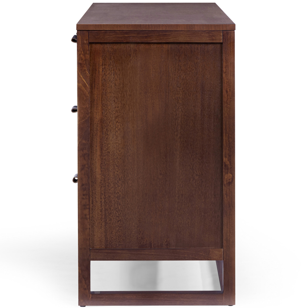 Teamson Home Hatteras 6 Drawer Walnut Dresser Image 4