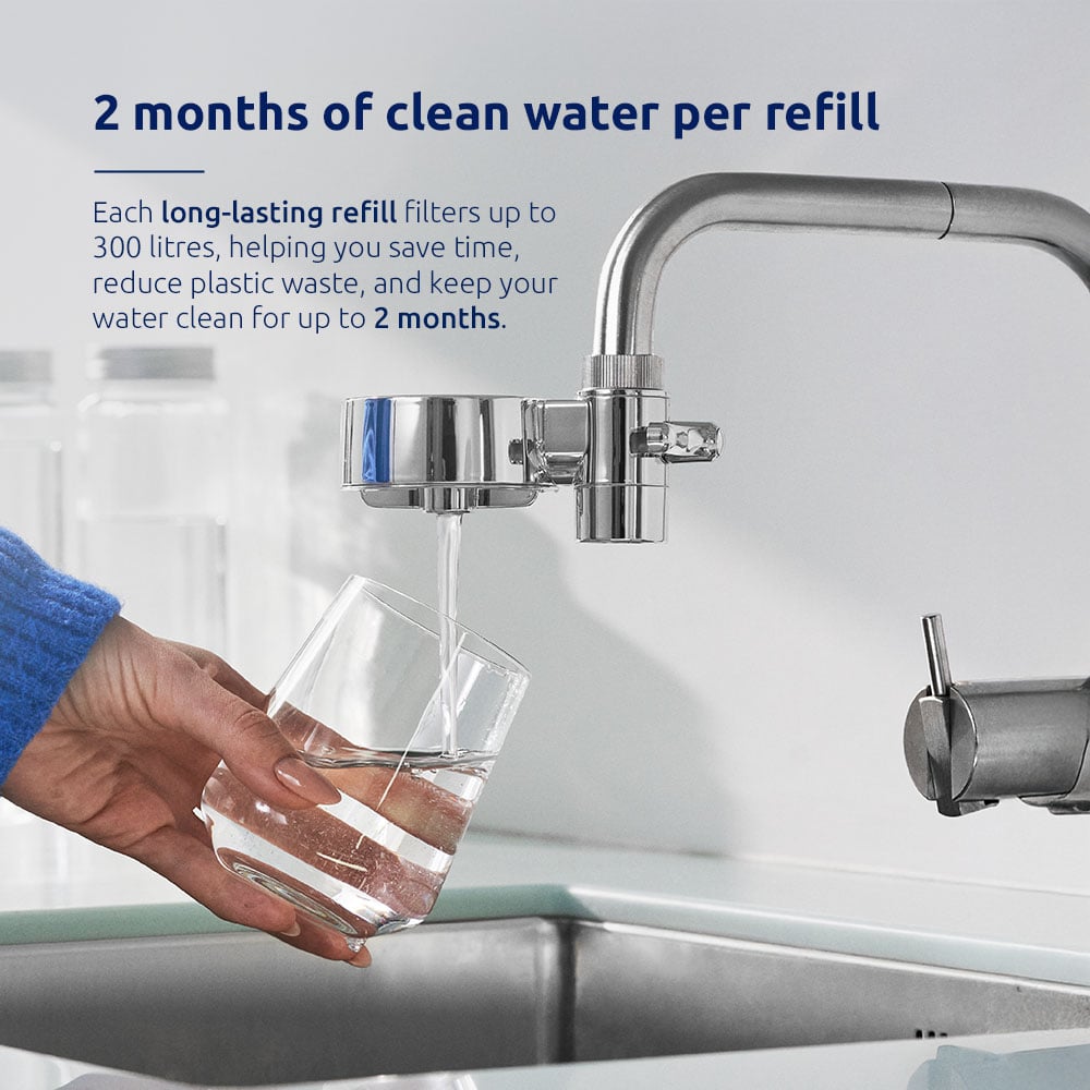 Tappwater EcoPro T3UC-P101 Chrome Compact Tap Water Filter Starter Pack Image 6