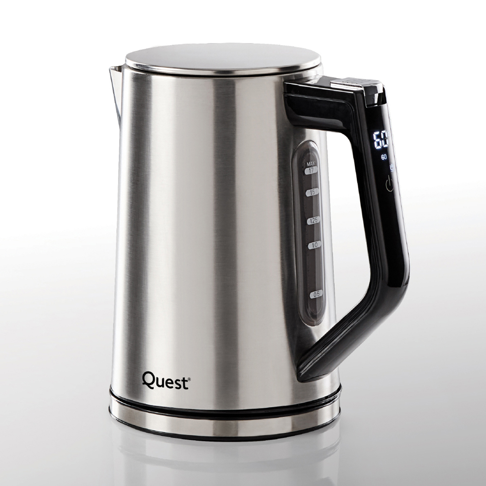 Quest 68339 Silver 1.7L Digital Kettle 3000W Image 3