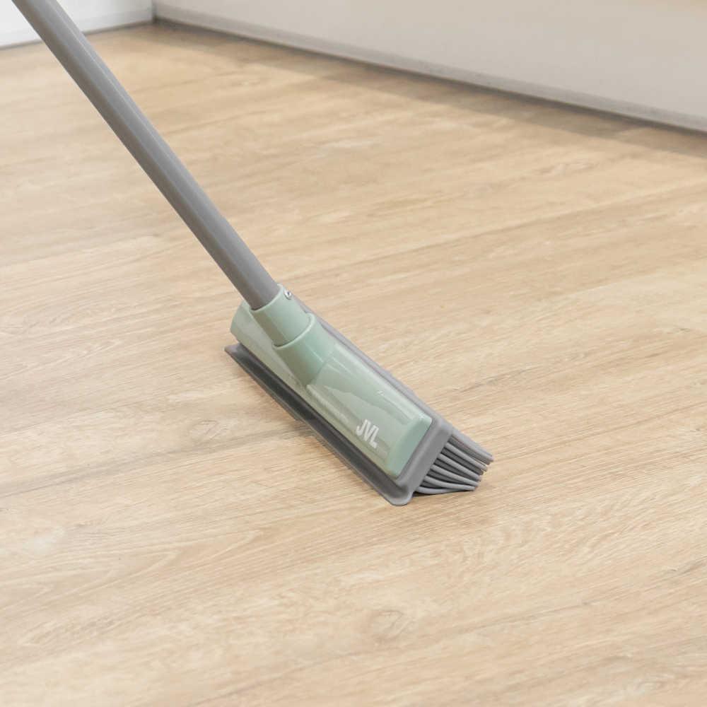 JVL Grey Rubber Broom Image 2
