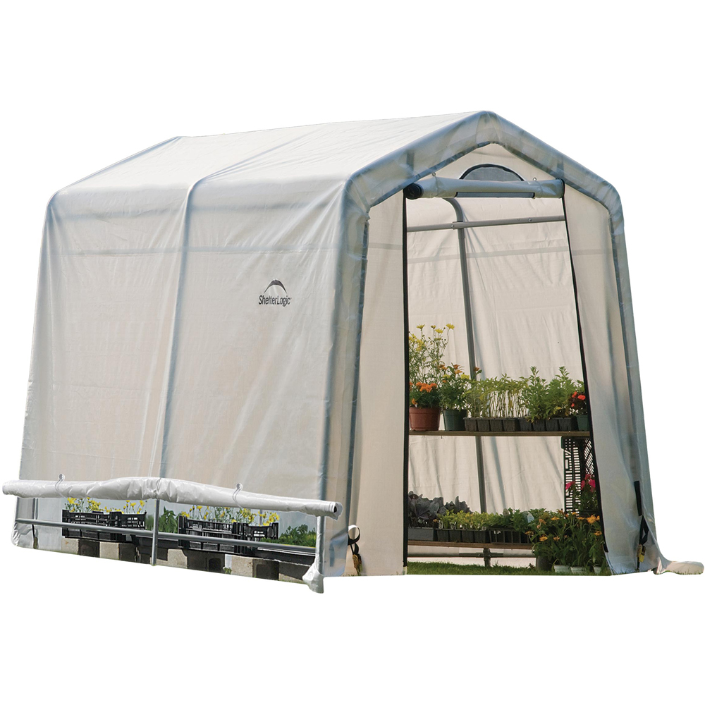 Rowlinson Shelter Logic 8 x 6ft Greenhouse Image 1