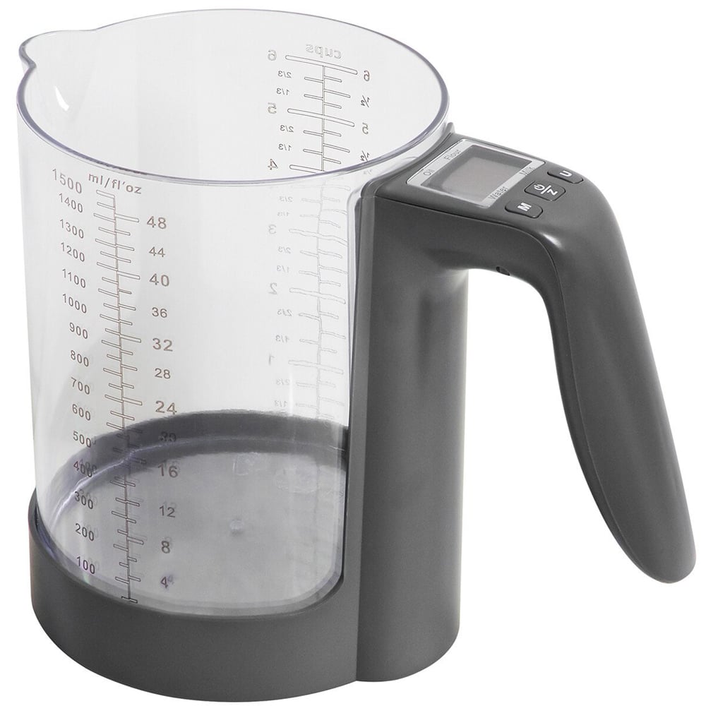 Electric Scale with Removable Cup 5kg - Grey Image 1