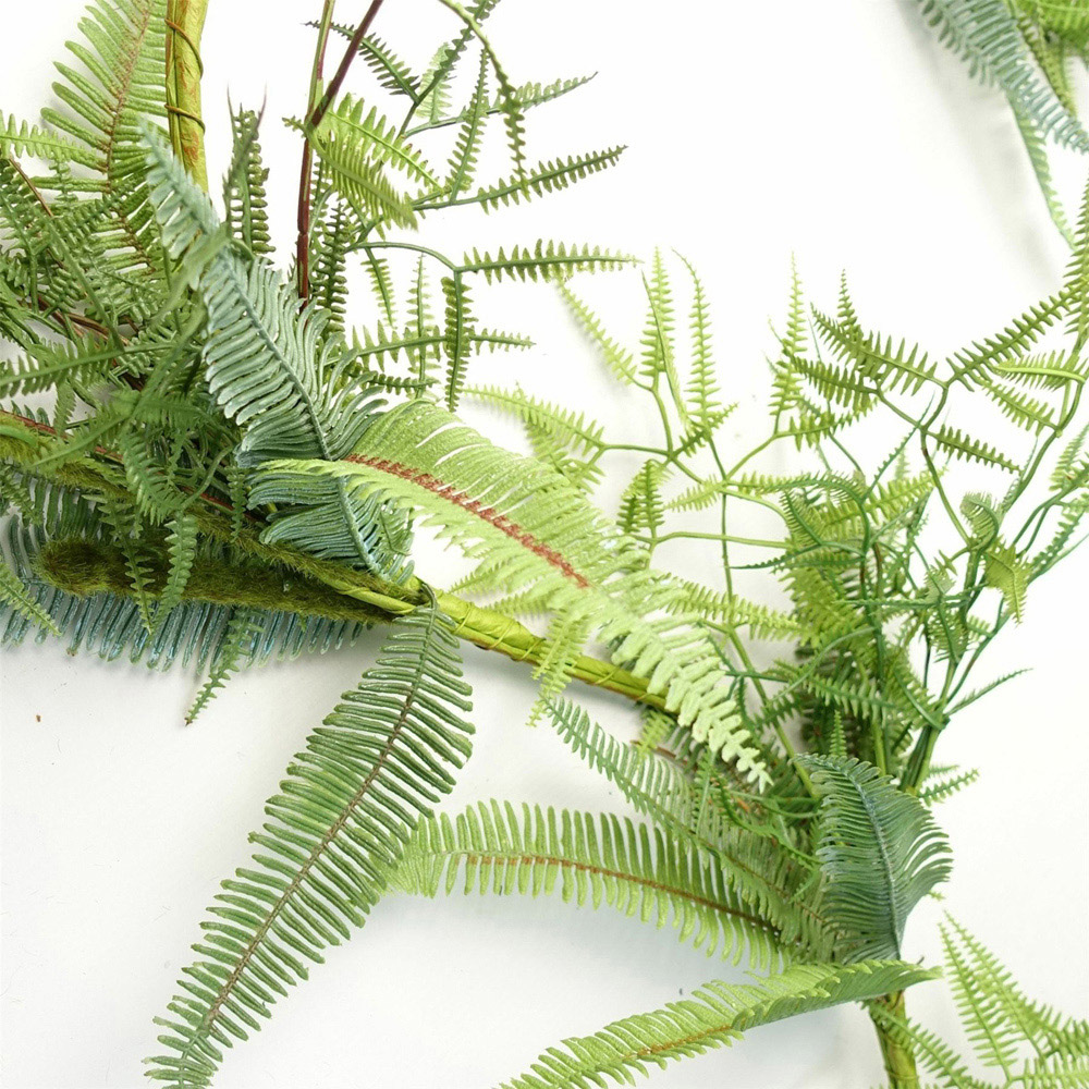 Leaf Trailing Fern Hanging Artificial Garland 180cm Image 4