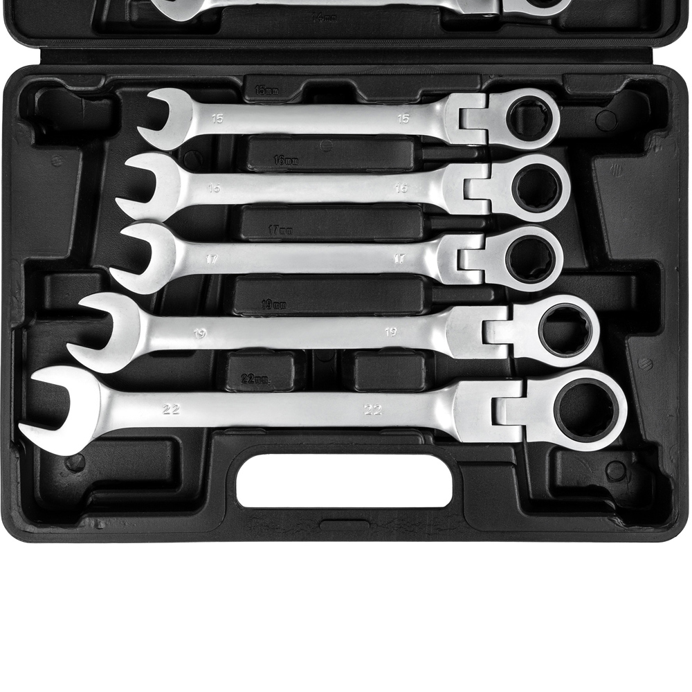 tectake 12 Piece Combination Spanner Set Image 4