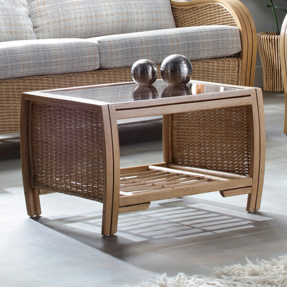 Desser Furniture Turin 4 Seater Light Oak Sofa Set with Jasper Cushion Image 8