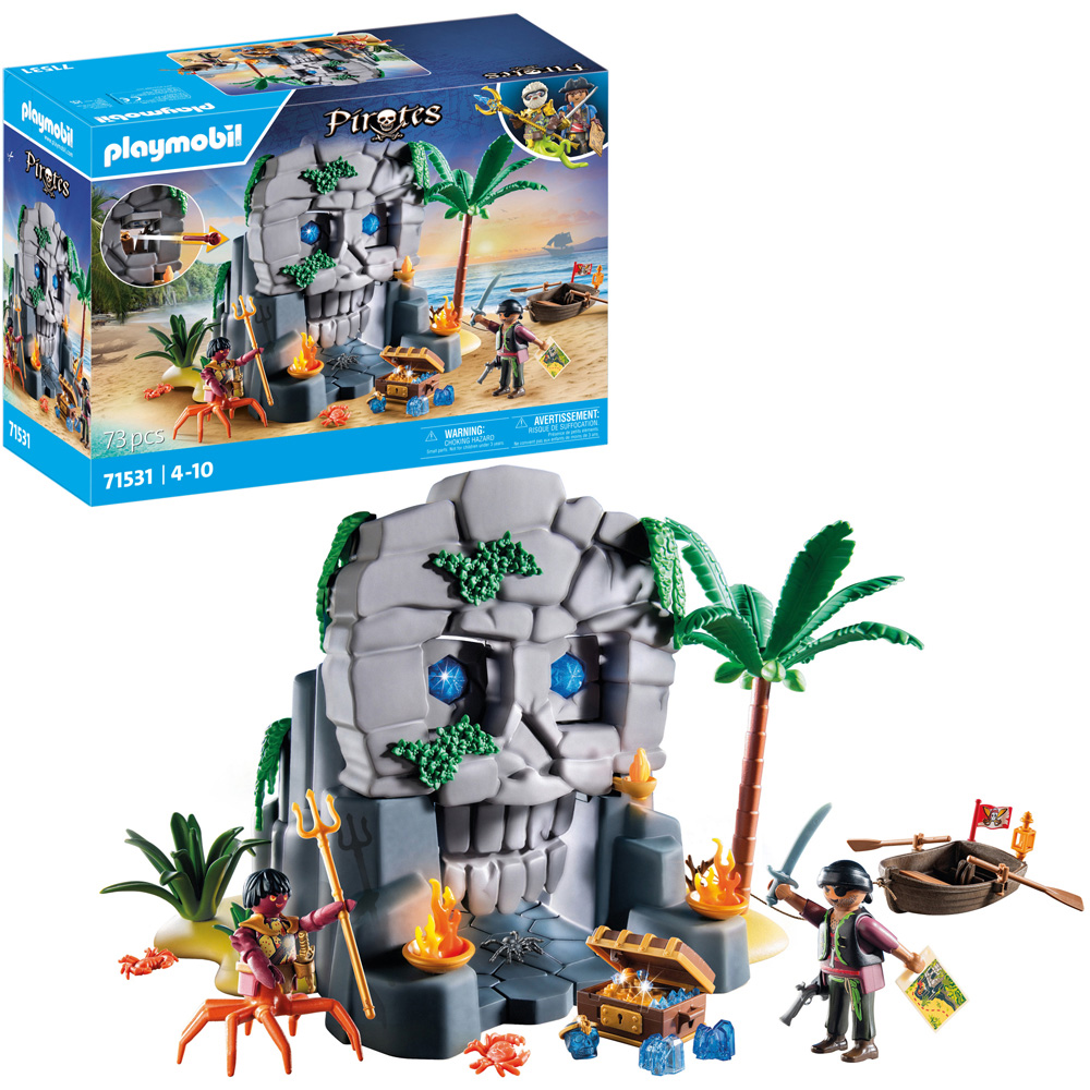 Playmobil Pirates Skull Island Playset 73 Piece Image 4