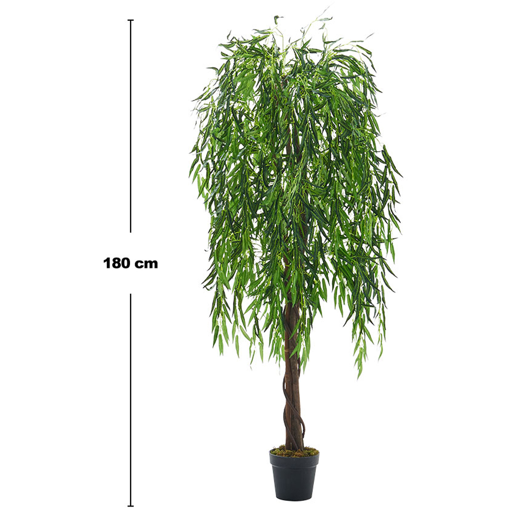Living and Home Willow Tree Artificial Plant in Pot 180cm Image 9