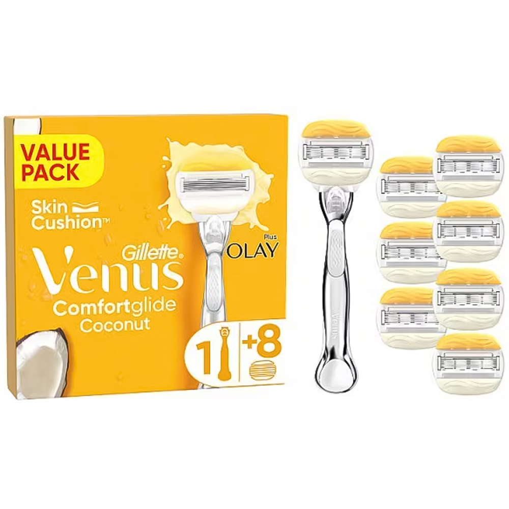 Gillette Venus Comfortglide Coconut and Olay Platinum Razor Image 2