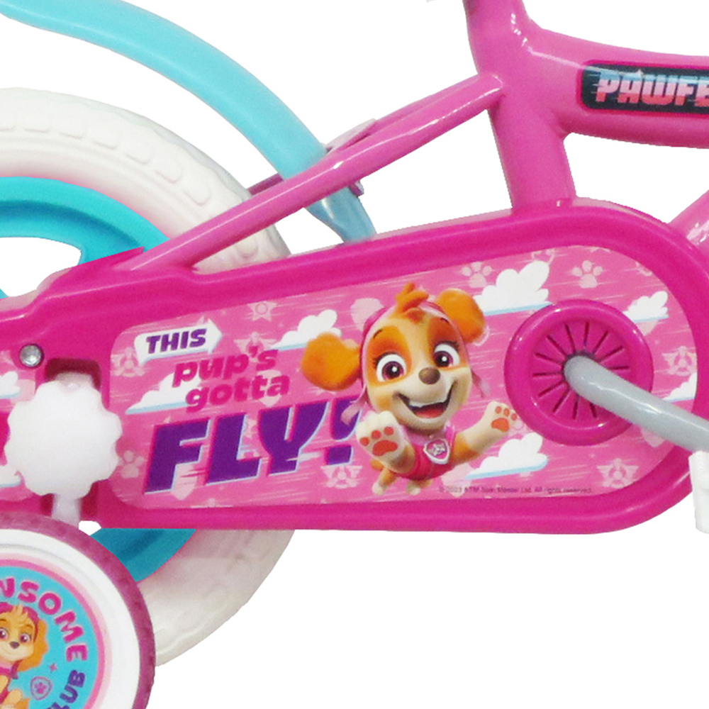 Denver Paramount Paw Patrol Skye Everest 10 inch Kids Bicycle with Stabilisers Image 4