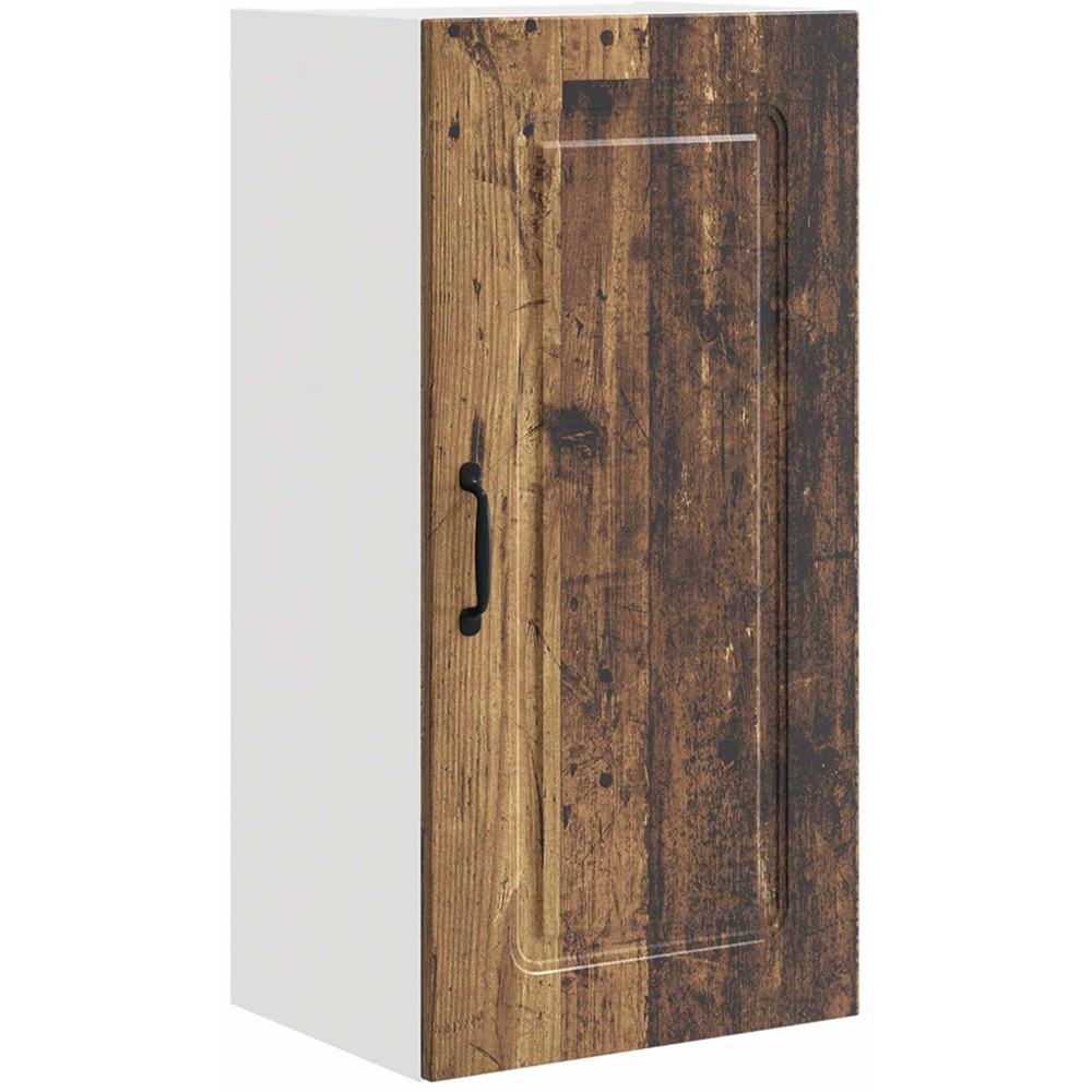 vidaXL Kalmar Single Door Old Wood Wall Kitchen Cabinet Image 2