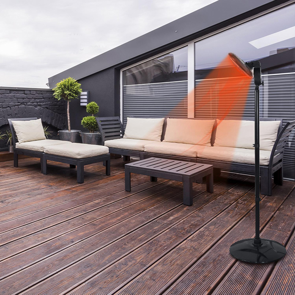 Debonair Quartz Height Adjustable Indoor and Outdoor Waterproof Patio Heater Image 7