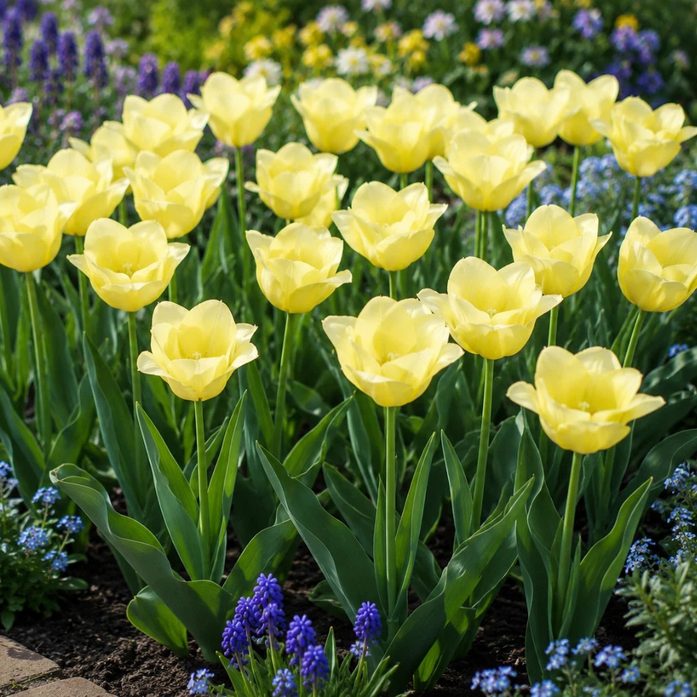 Thompson and Morgan Tulip Mid World Friendship Planting Bulb 16 Pack Image 2