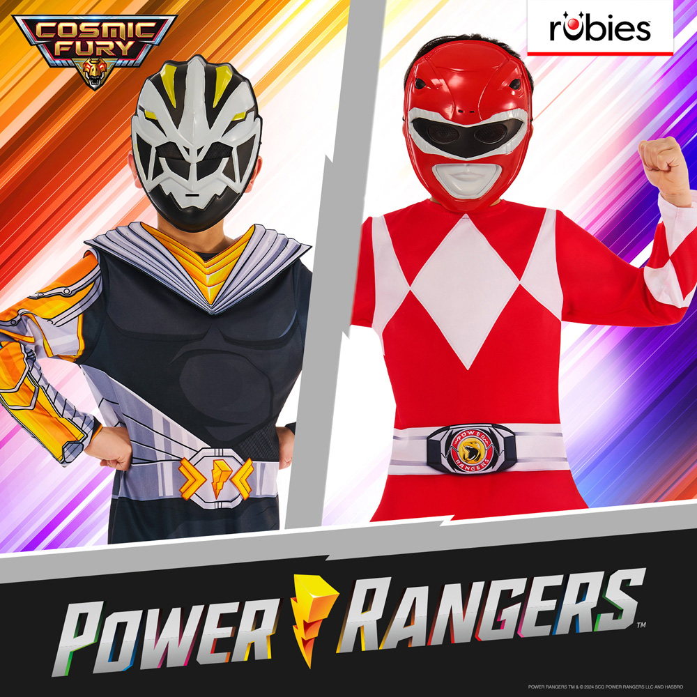 Power Rangers Cosmic Fury Red Ranger Age 7 to 8 Years Image 9
