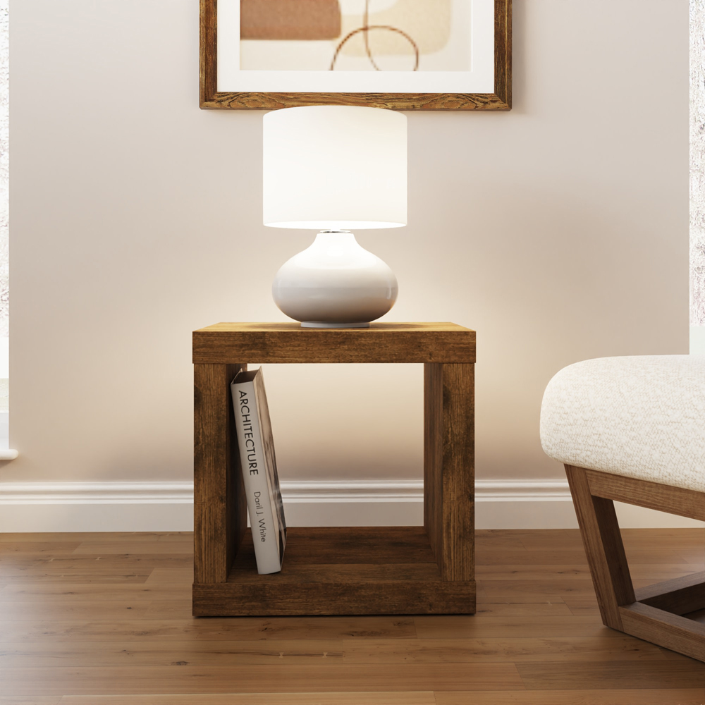 GFW Jakarta Mango Yellow Cube Side Table Image 6