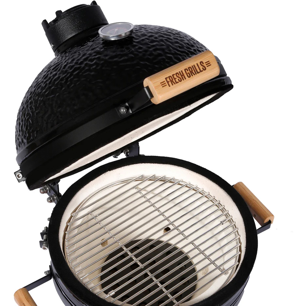 MonsterShop Fresh Grills Midi Charcoal Kamado BBQ Oven 16 inch Image 3